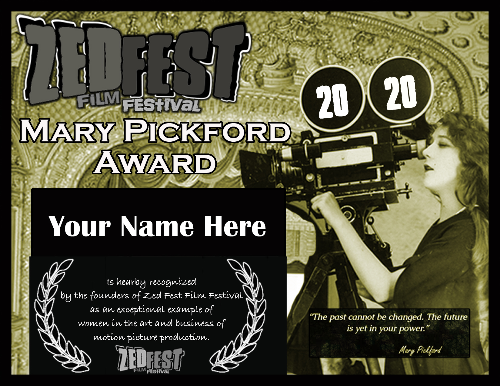 zed fest mary pickford 2020